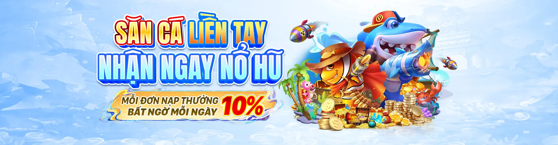 Khuyến mãi dành cho game thủ bắn cá và nổ hũ m u888 vip1
